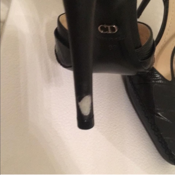 Christian Dior strapped pumps size 39 - Picture 6 of 8